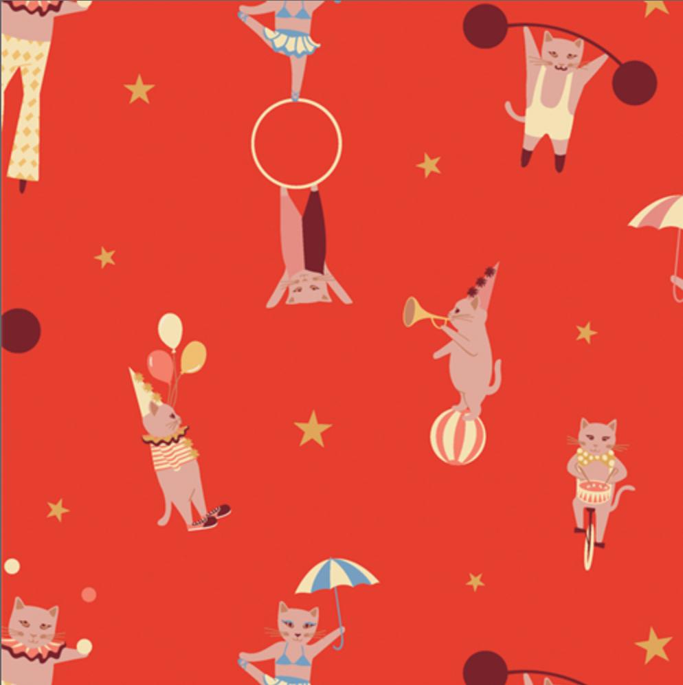 IN STOCK Art Gallery Purr Parade Fat Quarter Bundle - art gallery fabric Fat Quarters - cat fabric