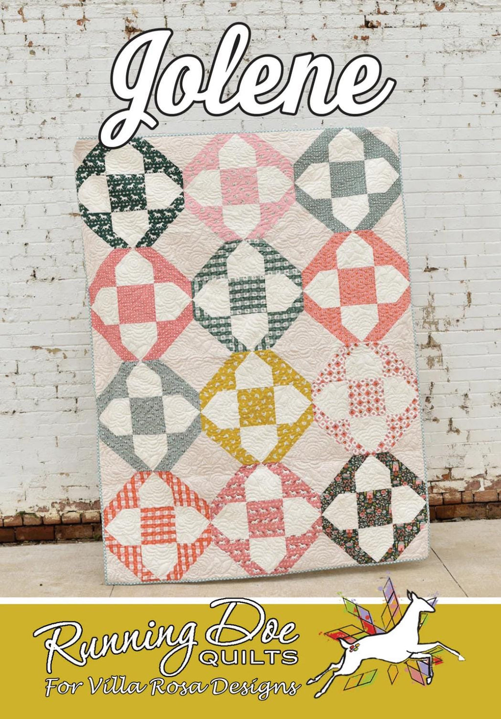 Villa Rosa Designs Jolene pattern - fat quarter quilt pattern - villa rosa - Jolene quilt pattern