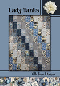 Villa Rosa Designs Lady Banks pattern - fat quarter quilt pattern - villa rosa - Lady Banks quilt pattern