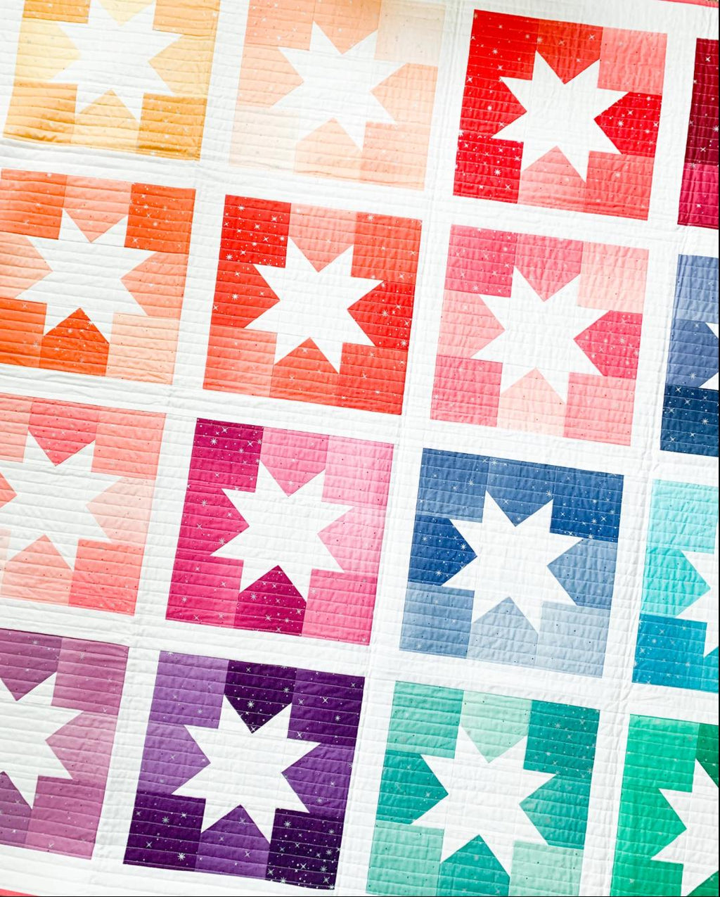 Cotton and Joy Fran Gulick Joyful Stars Quilt Pattern