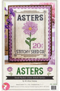 Asters Seed Packet Cross Stitch Pattern It's Sew Emma