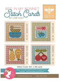 Bee in My Bonnet Stitch Cards Set Y Lori Holt of Bee in my Bonnet - cross stitch pattern