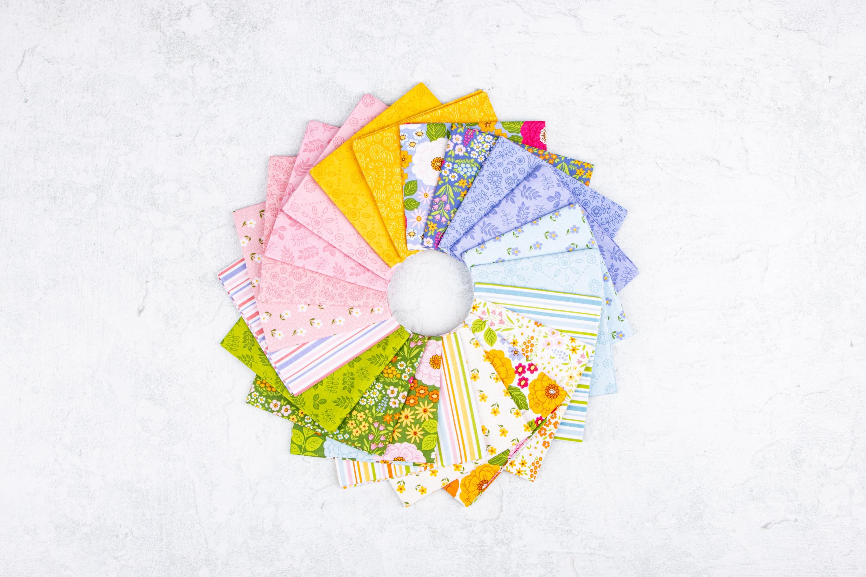 IN STOCK Riley Blake Lil Darlin Fat Quarter Bundle - floral fabric - floral Fat Quarters - Riley Blake fat quarter Bundle -