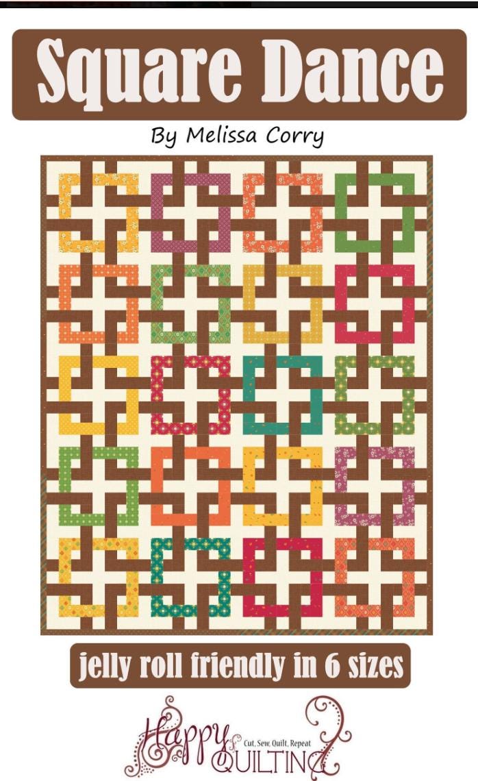 Melissa Corey Square Dance Quilt Pattern