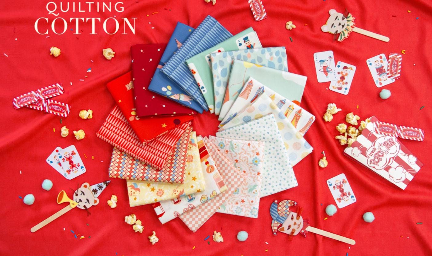 IN STOCK Art Gallery Purr Parade Fat Quarter Bundle - art gallery fabric Fat Quarters - cat fabric