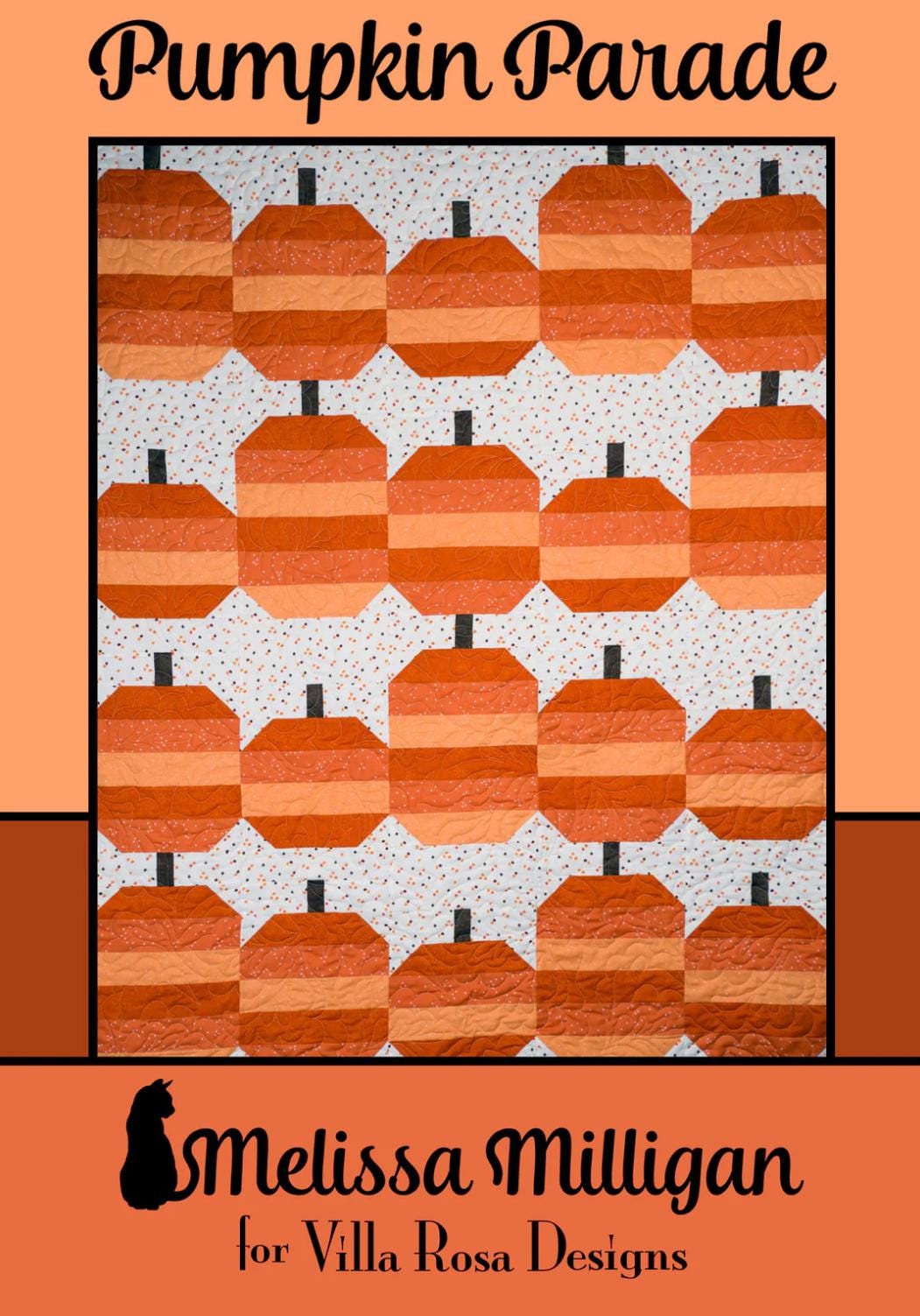 Villa Rosa Designs Pumpkin Patch pattern - quilt pattern - villa rosa - jellyroll pattern - fall quilt pattern
