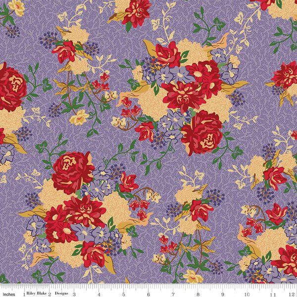 IN STOCK Riley Blake Vera’s Garden Rolie Polie - 2.5 inch strips - quilting jelly rolls - floral jelly roll - fall fabric