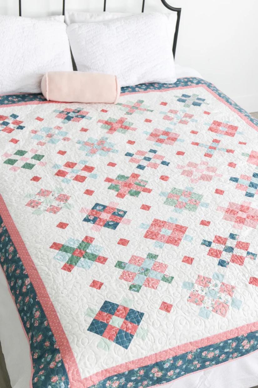 Amy Smart Fraulein Quilt Pattern - layer cake pattern - beginner quilt pattern
