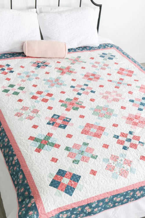 Amy Smart Fraulein Quilt Pattern - layer cake pattern - beginner quilt pattern