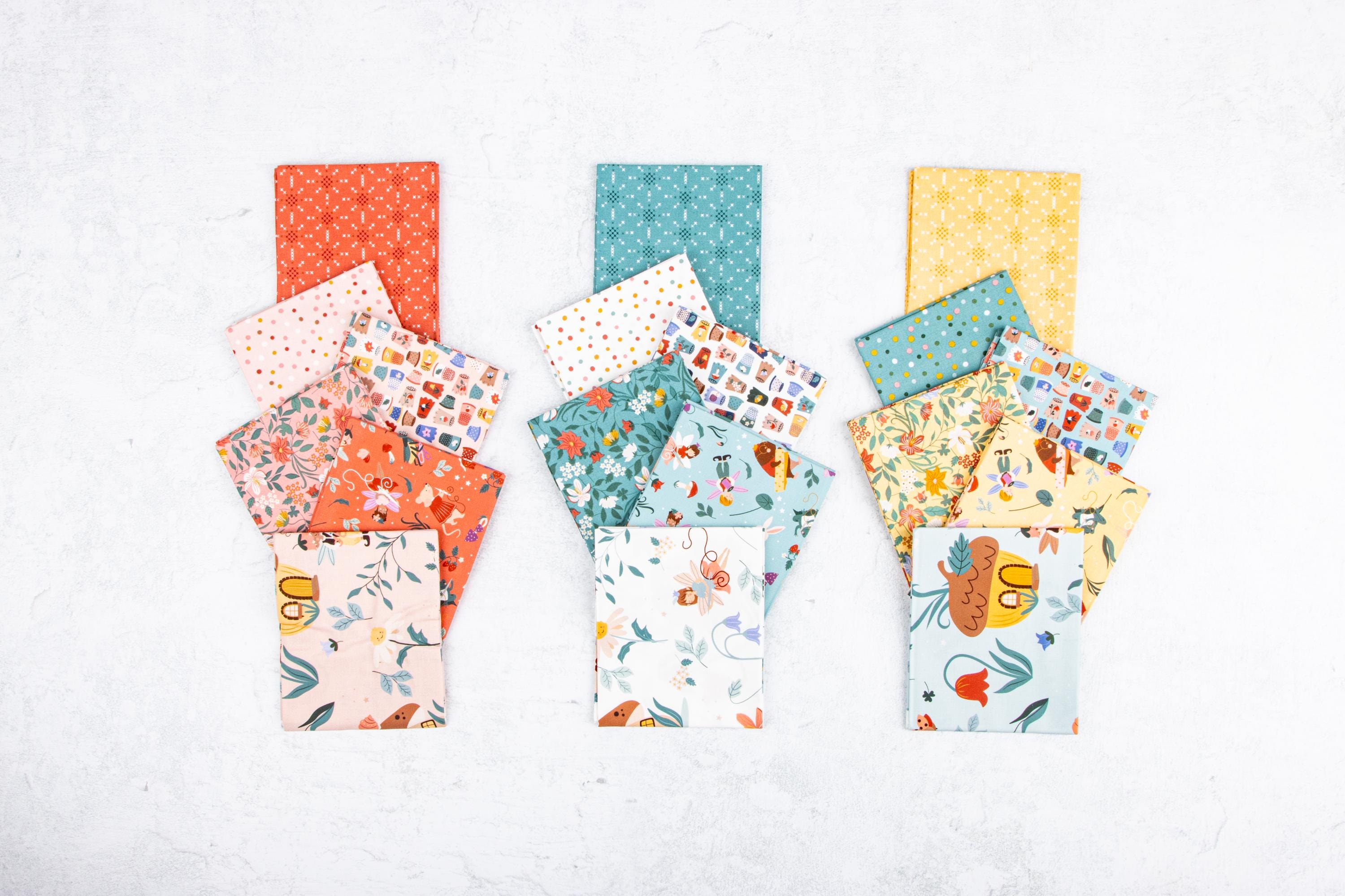 IN STOCK Riley Blake Thimbelina Rolie Polie - 2.5 inch strips - quilting jelly rolls - floral jelly roll - fall fabric