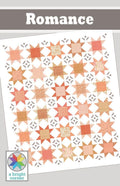 A Bright Corner Romance Quilt Pattern - quilt pattern - yardage pattern