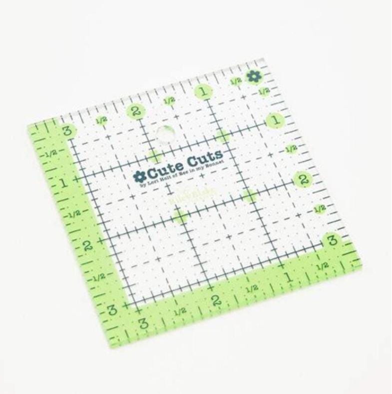 Lori Holt Cute Cuts™ Ruler 3 1/2" x 3 1/2"