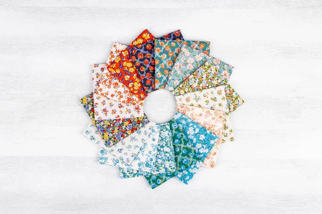 IN STOCK Liberty Fabrics Floral Nostalgia Fat Quarter Bundle - floral fabric - floral Fat Quarters - Liberty fabrics fat quarter Bundle