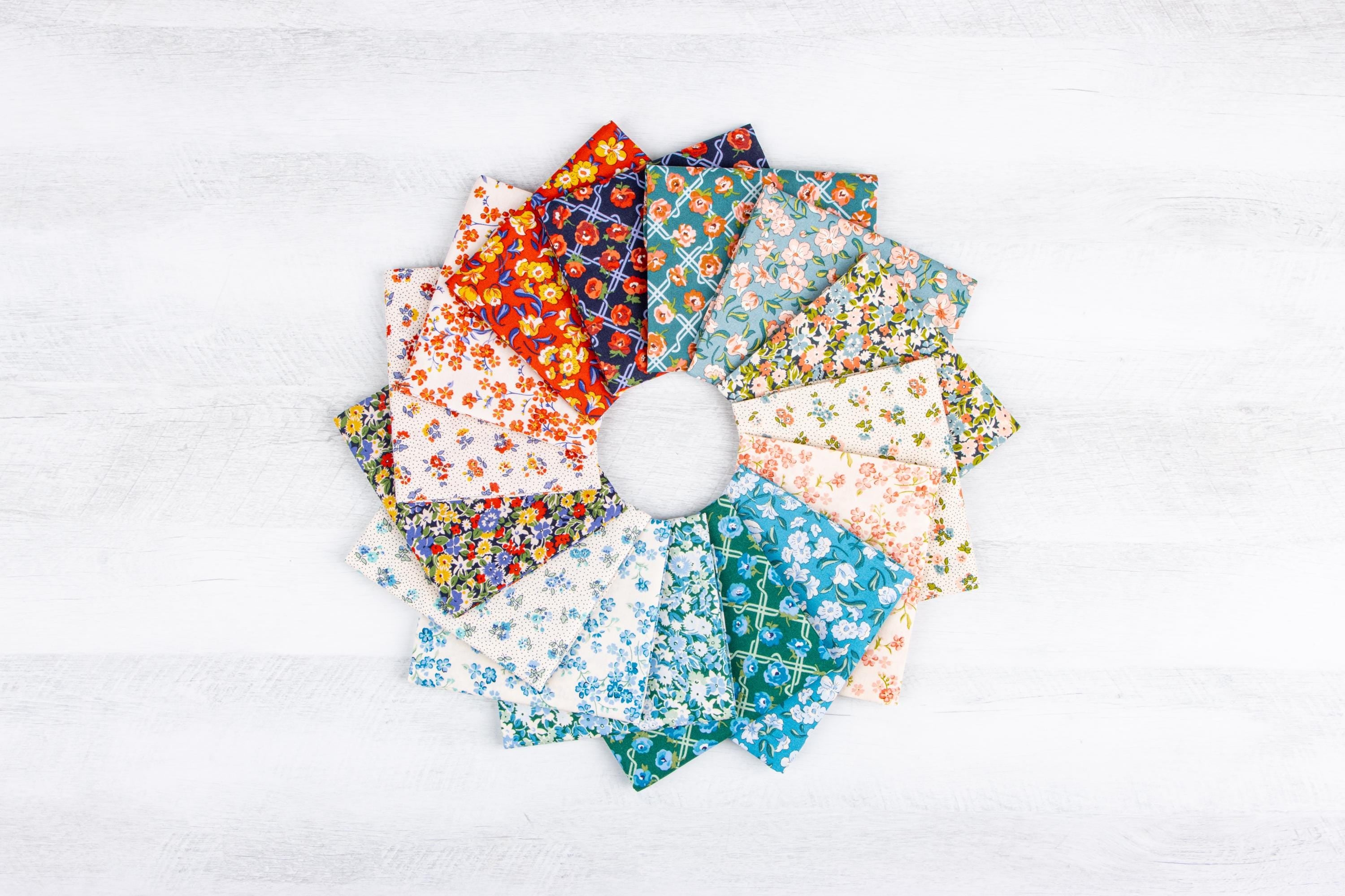 IN STOCK Liberty Fabrics Floral Nostalgia Fat Quarter Bundle - floral fabric - floral Fat Quarters - Liberty fabrics fat quarter Bundle