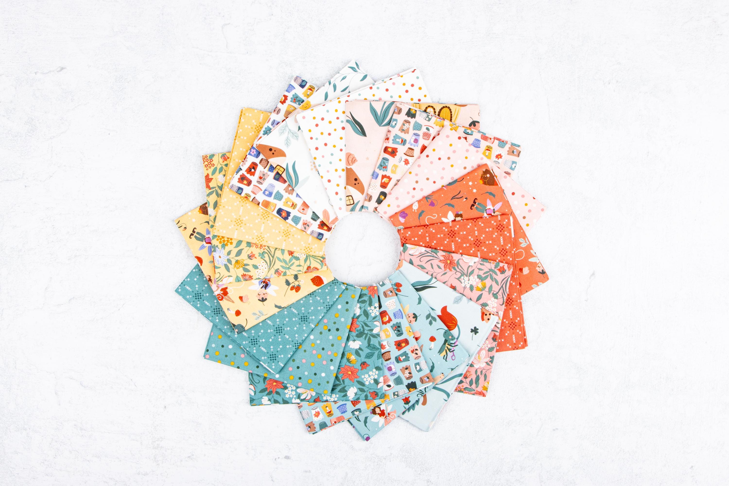 IN STOCK Riley Blake Thimbelina Rolie Polie - 2.5 inch strips - quilting jelly rolls - floral jelly roll - fall fabric
