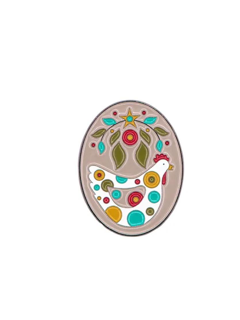 PREORDER Henny Penny Enamel Needle Minder Kim Diehl for It's Sew Emma
