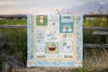 PREORDER Cute As A Button Boy Panel Kit - Baby quilt kit - Wallhanging quilt kit