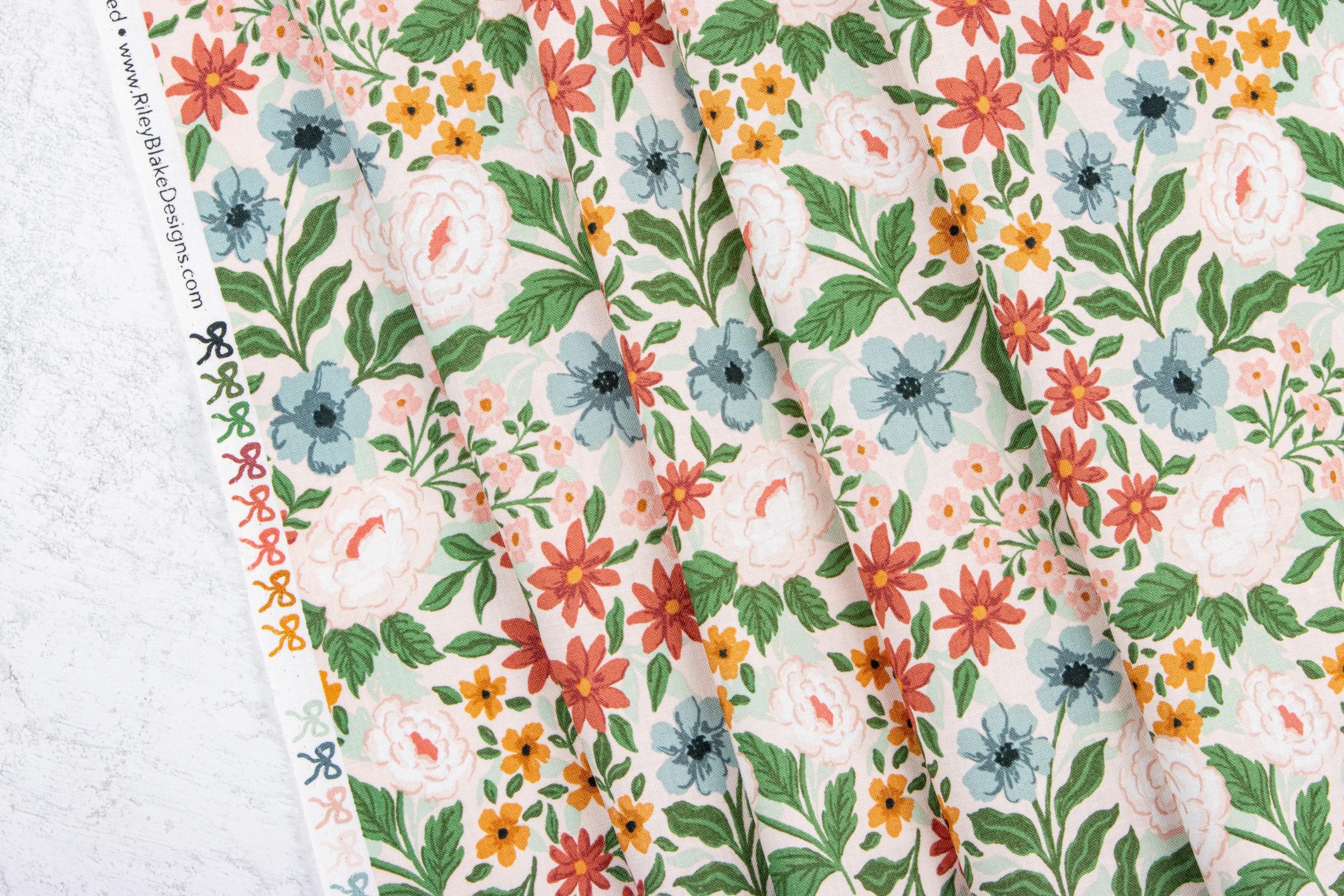 IN STOCK  Riley Blake Sweet Cotton Tales Rolie Polie - 2.5 inch strips - quilting jelly rolls - floral jelly roll - fall fabric