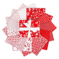 PREORDER Riley Blake Radiant Ruby Fat Quarter Bundle - floral fabric - floral Fat Quarters -