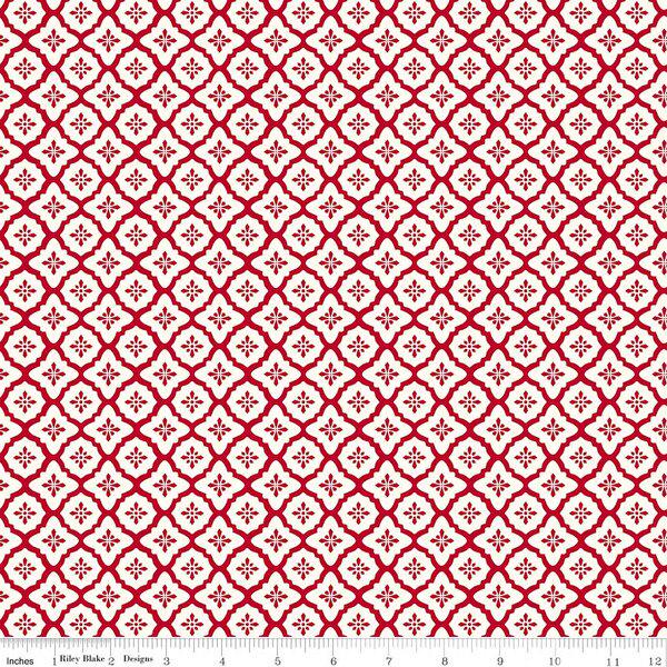 PREORDER Riley Blake Radiant Ruby Mini Fat Quarter Bundle - floral fabric - floral Fat Quarters -