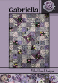 Villa Rosa Designs Gabriela pattern - fat quarter quilt pattern - villa rosa - layer cake pack pattern - fat quarter pattern