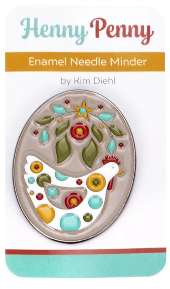 PREORDER Henny Penny Enamel Needle Minder Kim Diehl for It's Sew Emma