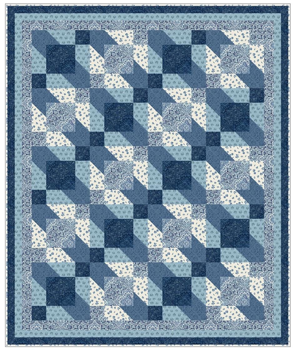 Fabric Cafe Spectrum Pattern  3 Yard Quilt Pattern - Arcade Pattern - Quilt Pattern - Fabric Cafe Pattern - 3 yard quilts