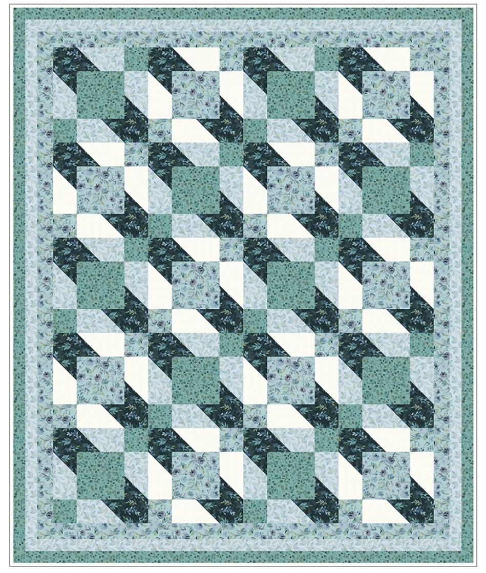Fabric Cafe Spectrum Pattern  3 Yard Quilt Pattern - Arcade Pattern - Quilt Pattern - Fabric Cafe Pattern - 3 yard quilts