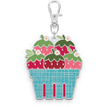 IN STOCK Lori Holt Farmer’s Daughter Enamel Happy Charm Berry Basket - Lori Holt