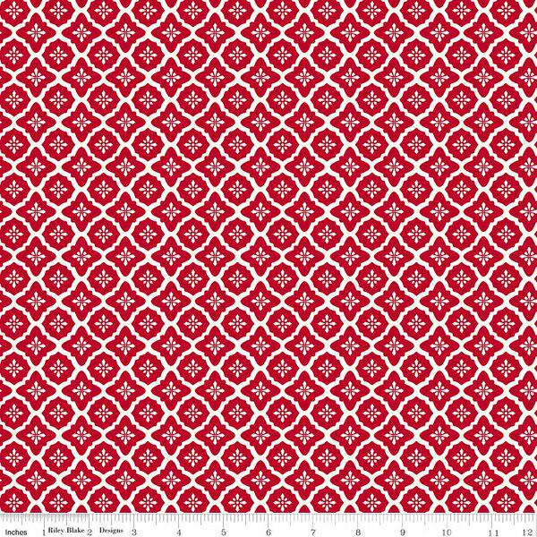 PREORDER Riley Blake Radiant Ruby Fat Quarter Bundle - floral fabric - floral Fat Quarters -