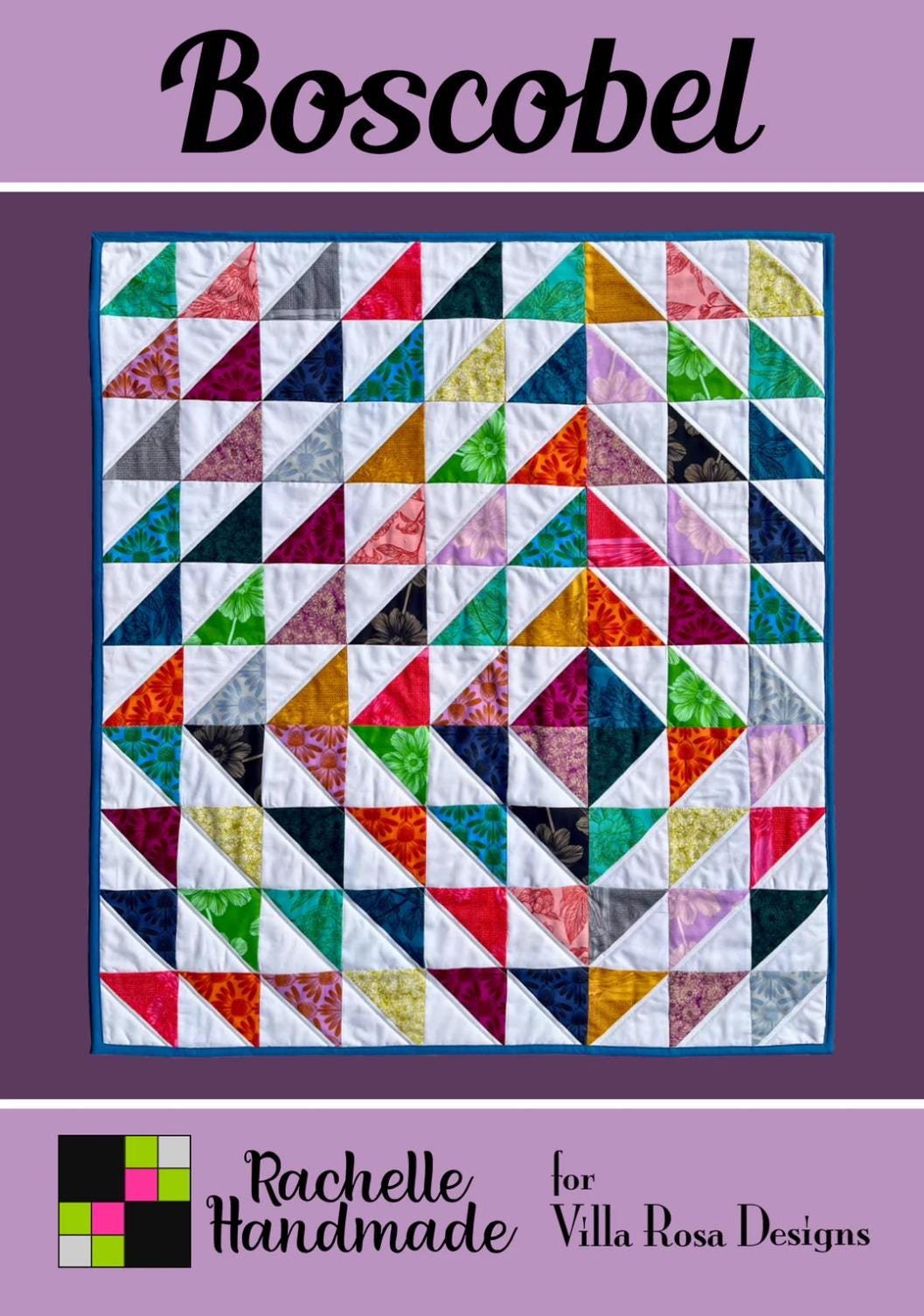 Villa Rosa Designs Boscobel pattern - 5” quilt pattern - villa rosa - charm pack pattern -quilt  pattern