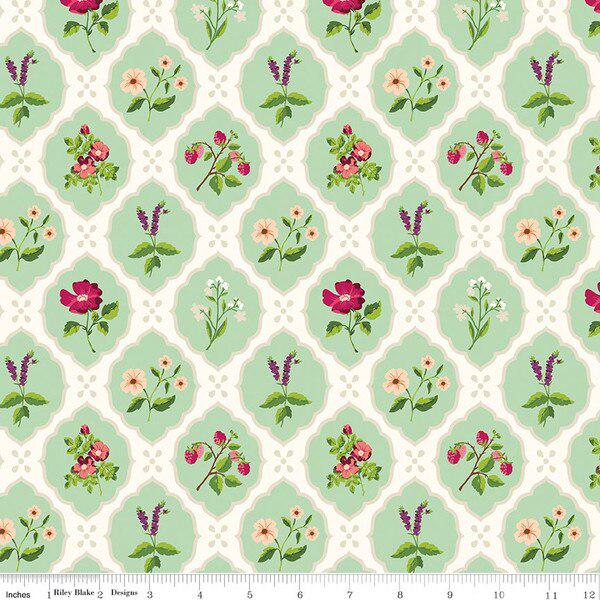 IN STOCK Virginia Rose Fabric Charm Pack – 5" Floral Stacker, Riley Blake