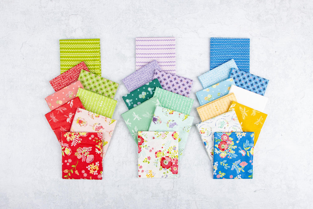 IN STOCK Riley Blake Awakening  Rolie Polie - 2.5 inch strips - quilting jelly rolls - floral jelly roll- floral fabric - spring