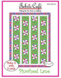 Fabric Cafe Pinwheel Lane Pattern  3 Yard Quilt Pattern - Pinwheel Pattern - Quilt Pattern - Fabric Cafe Pattern - 3 yard quilts