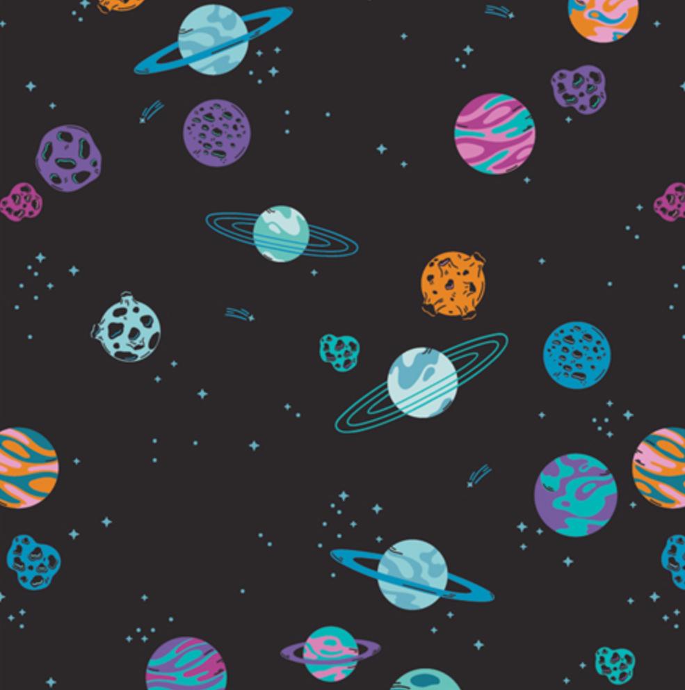 IN STOCK Art Gallery Rocket Science FQ Fabric Wonders - science fabric - space - astronaut