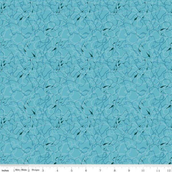 IN STOCK Riley Blake Reef Mini Fat Quarter Bundle - nautical fabric - beach