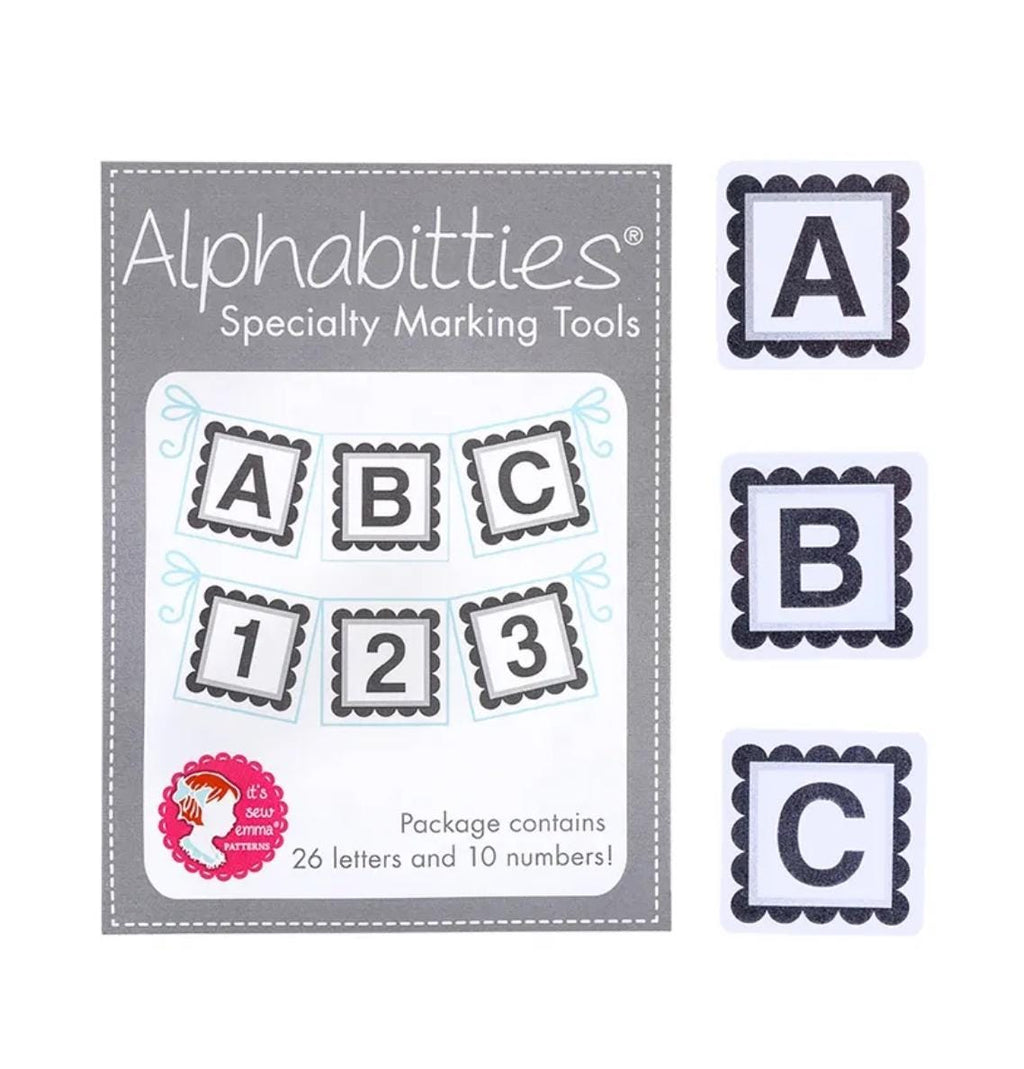 IN STOCK Gray Alphabitties Specialty Marking Tools It's Sew Emma