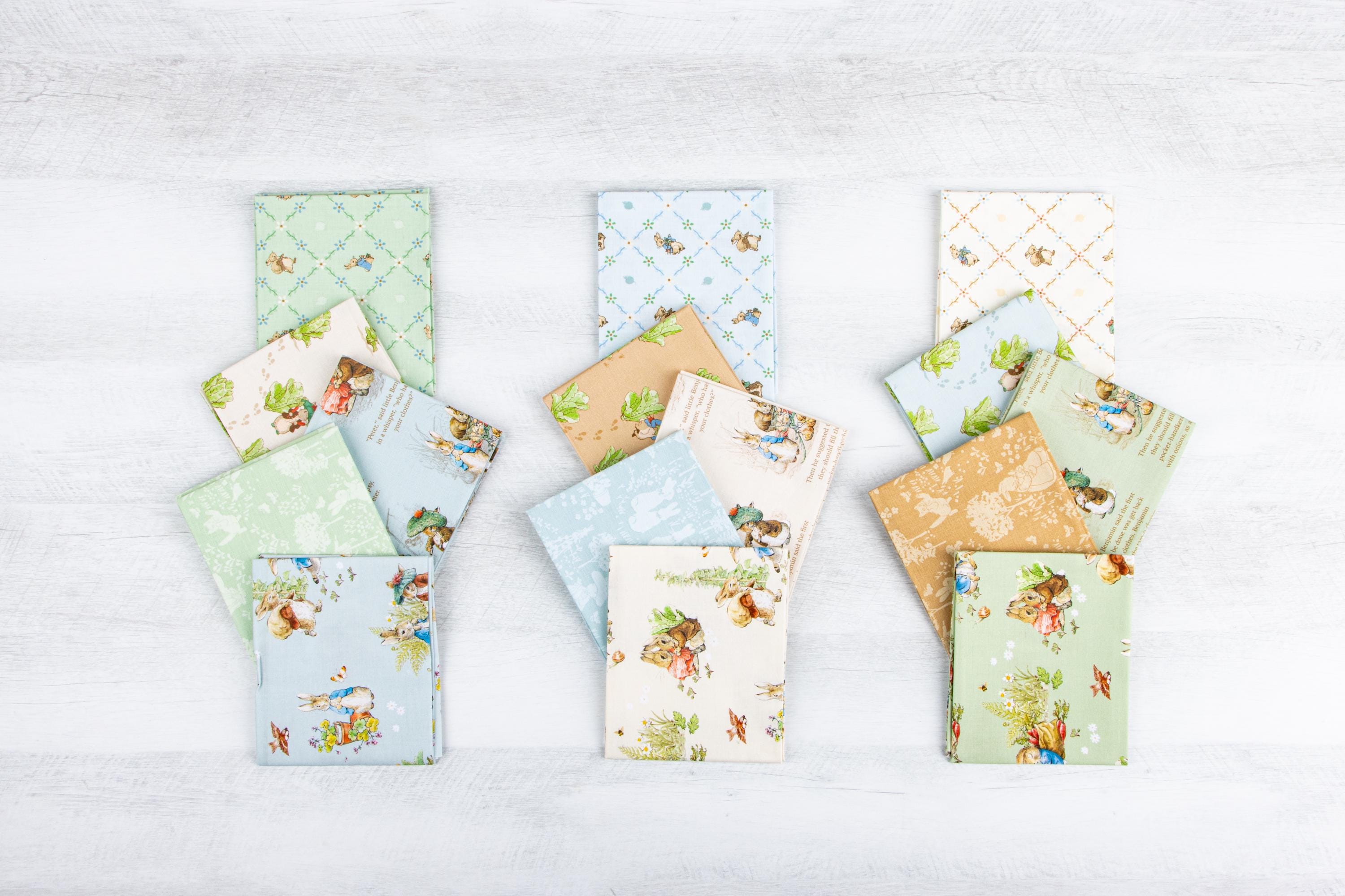 PREORDER Riley Blake Peter Rabbit and Benjamin Bunny Fat Quarter Bundle