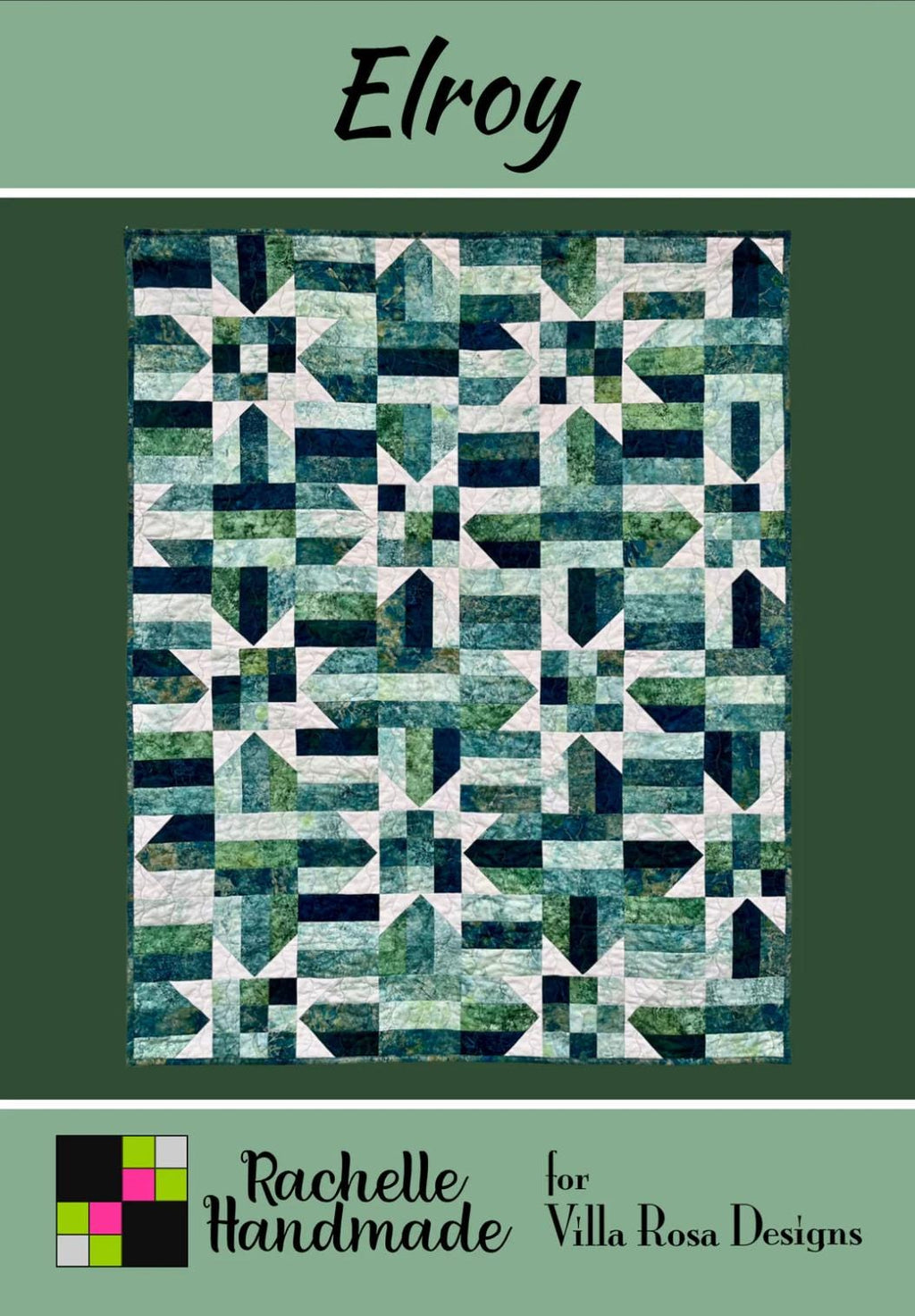 Villa Rosa Designs Elroy pattern -fat quarter pattern - quilt pattern