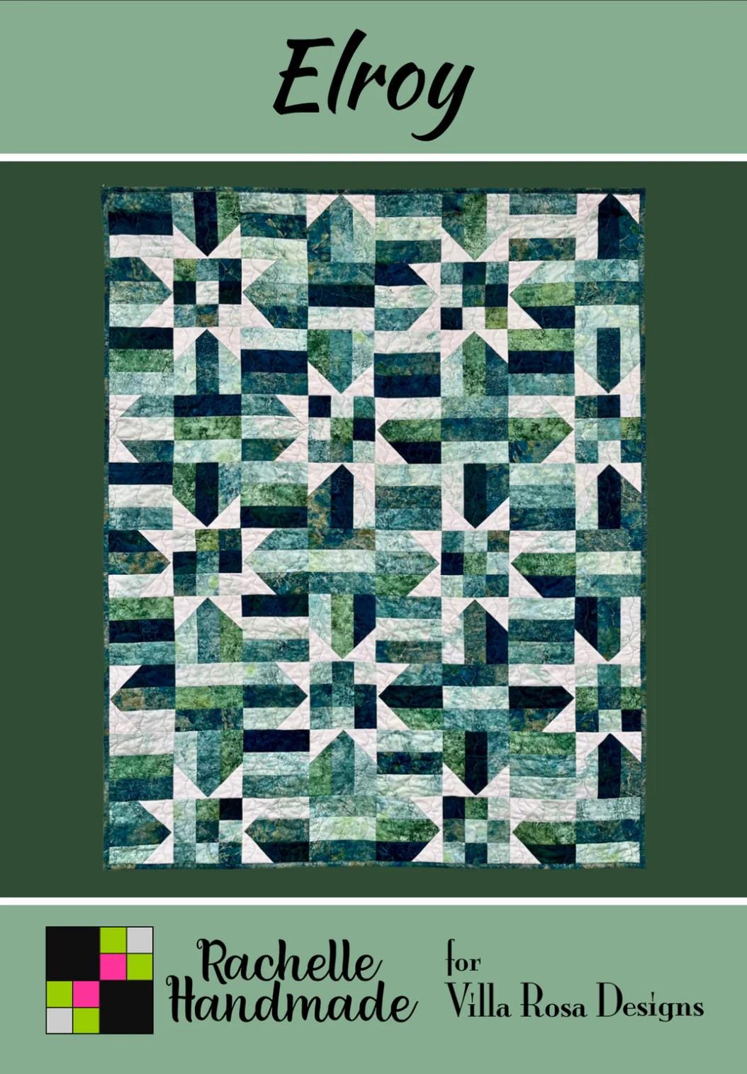 Villa Rosa Designs Elroy pattern -fat quarter pattern - quilt pattern