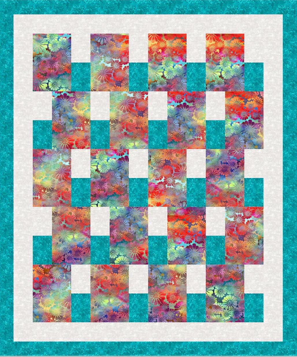 Fabric Cafe Simply Blocks Pattern  3 Yard Quilt Pattern - Quilt Pattern - Fabric Cafe Pattern - 3 yard quilts