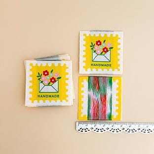 IN STOCK Minki Kim Bloom Note Woven Labels