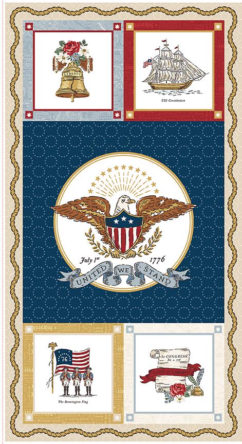 PREORDER Riley Blake Independence Panel Quilt