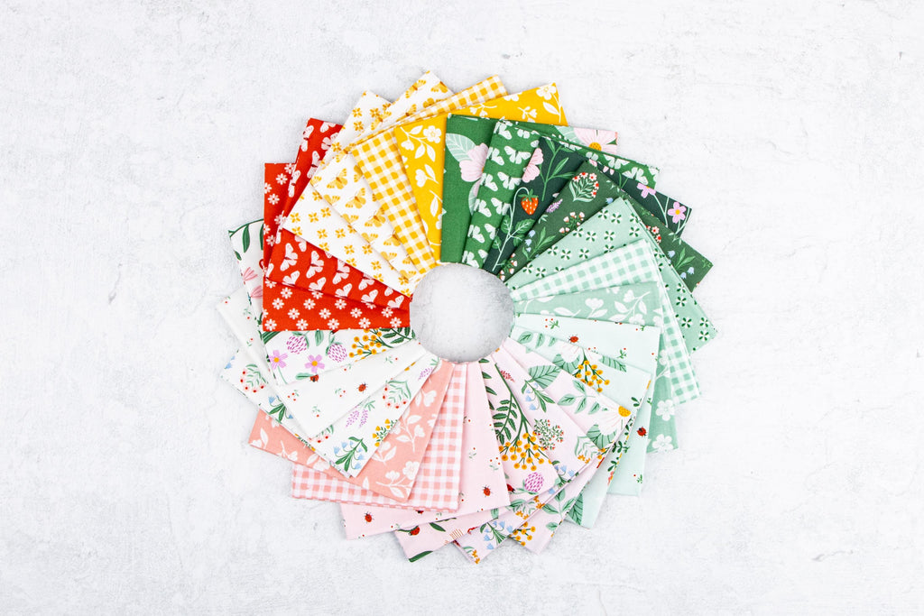 PREORDER Riley Blake Meadow Moments Fat Quarter Bundle - Easter fabric - Spring Fat Quarters -