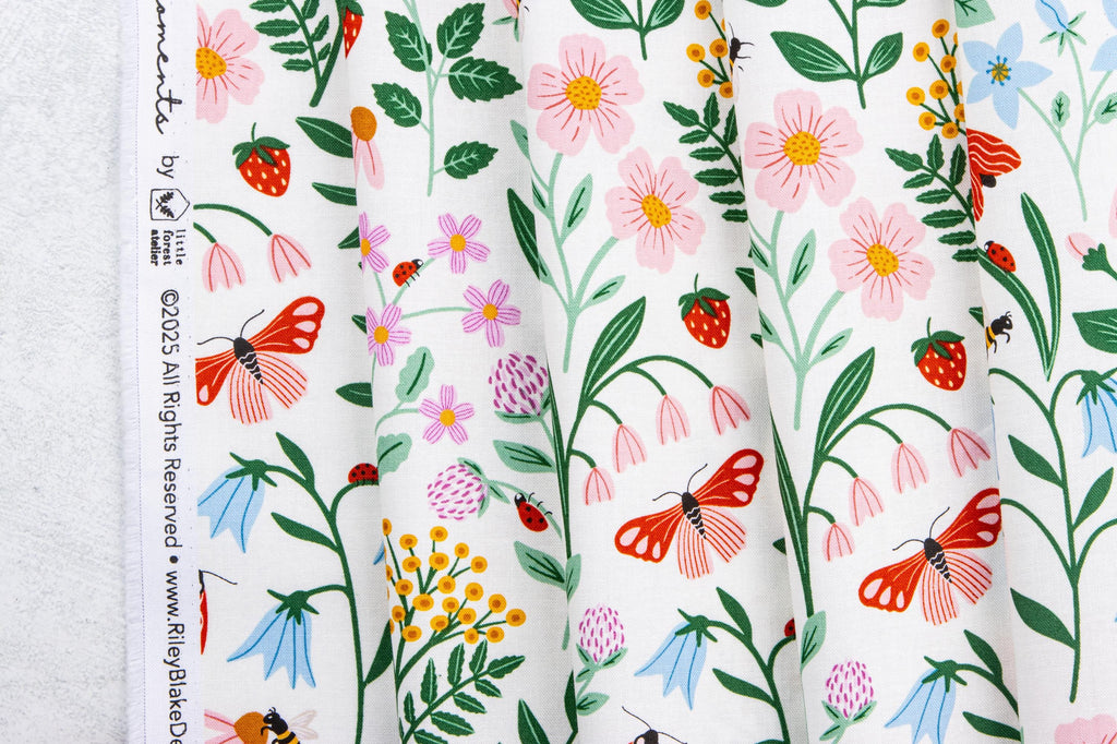 PREORDER Riley Blake Meadow Moments Fat Quarter Bundle - Easter fabric - Spring Fat Quarters -