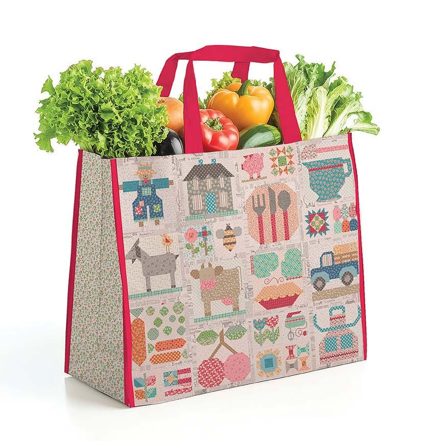 IN STOCK Lori Holt Farmer’s Daughter Vinyl Tote