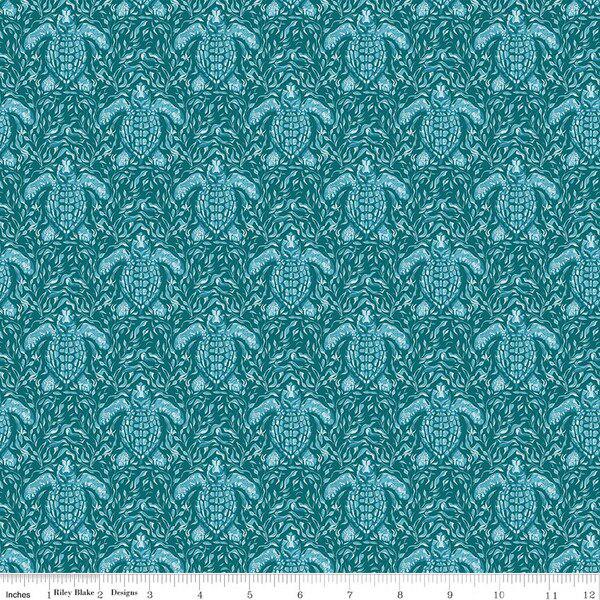 IN STOCK Riley Blake Reef Mini Fat Quarter Bundle - nautical fabric - beach