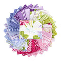 PREORDER Riley Blake Hydrangeas in the Garden  Fat Quarter Bundle - floral fabric