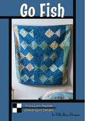 Villa Rosa Designs Go Fish pattern - fat quarter quilt pattern - villa rosa