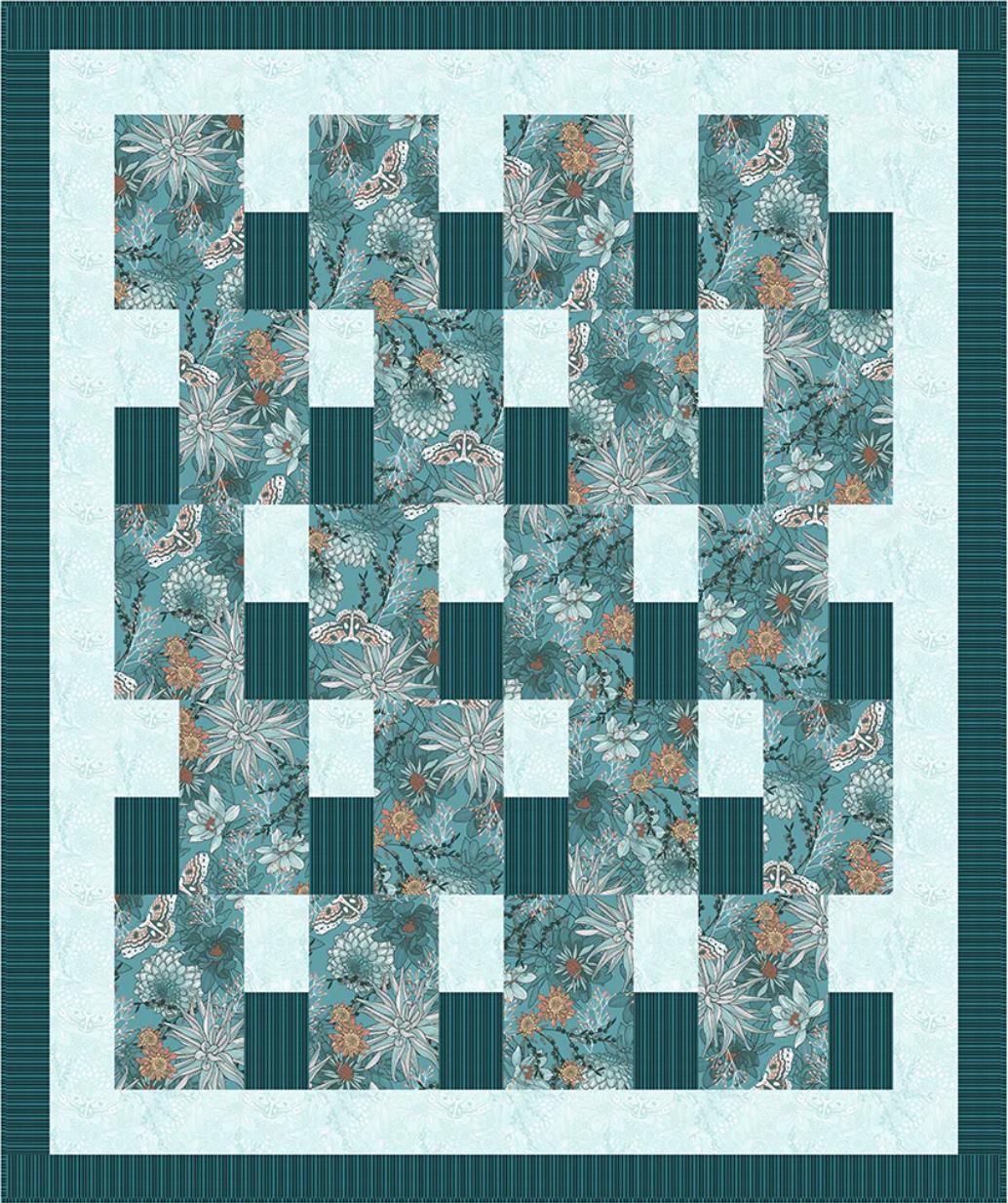 Fabric Cafe Simply Blocks Pattern  3 Yard Quilt Pattern - Quilt Pattern - Fabric Cafe Pattern - 3 yard quilts